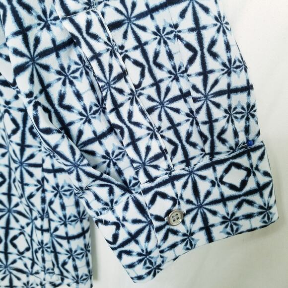 Charter Club Woman Plus Size Career Casual Button Up Roll Tab Sleeve Top Size 2X - Picture 4 of 10